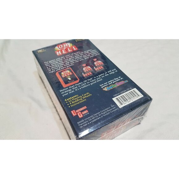 Oh Hell The Red Hot Card Game University Games NEW FACTORY SEALED - Picture 4 of 4